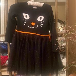 Girls size 8 cat dress